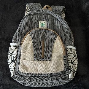 Himalayan hemp mini backpack